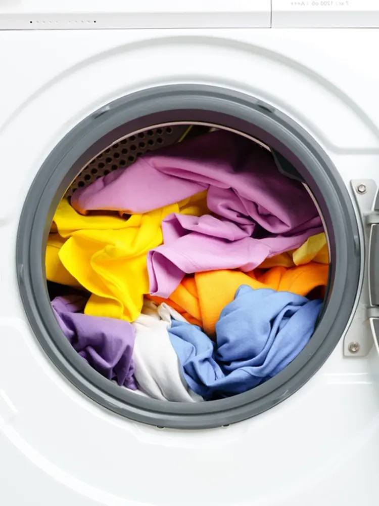 Worker Cleaning Window